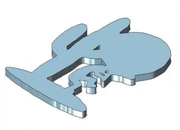 實(shí)例教程9：中望3D巧操作，光柵成像速現(xiàn)立體效果